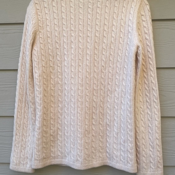 Salvatore Ferragamo V-Neck Cardigan Sweater Long Sleeve 70%Wool 30%cashmere - Picture 11 of 14